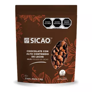 Chocolate Con Leche Sicao 1kg Barry Callebaut 