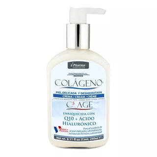 Crema De Colágeno + Ácido Hialurónico + Q10 C5 Age 240 Ml  