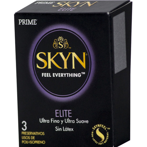 Preservativos Prime Skyn Elite Sin Latex Finos X 3 Un