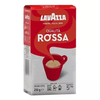 Café Moído Lavazza Qualita Rossa 250 G