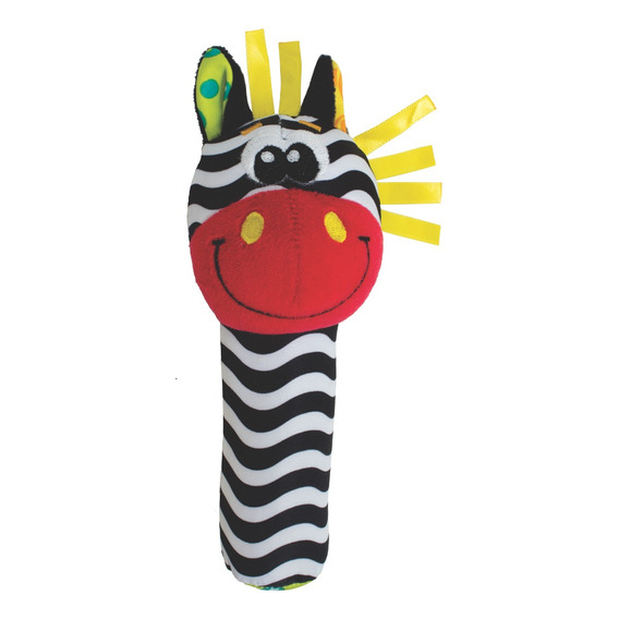 Sonajero De Bebé Jungle Squeaker Playgro