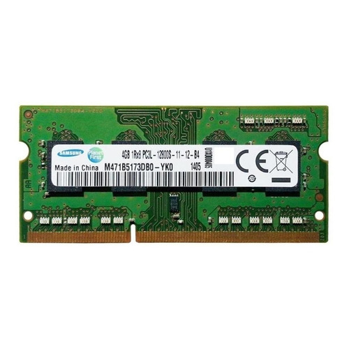 Memoria RAM color verde  4GB 1 Samsung M471B5173DB0-YK0
