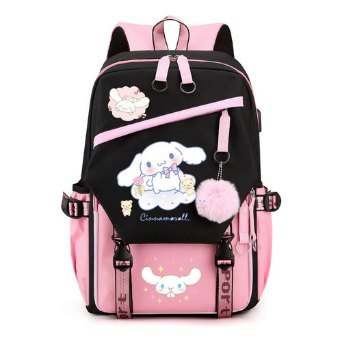 Mochila Escolar Kuromi Melody Peripheral De Gran Capacidad 3 Color 2023 Figure 1 Yugui Dog Powder