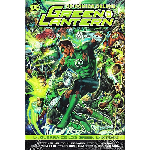 La Guerra: Green Lanters, De Geoff Johns. Serie Dc Deluxe, Vol. 1. Editorial Televisa, Tapa Dura, Edición 1 En Español, 2021