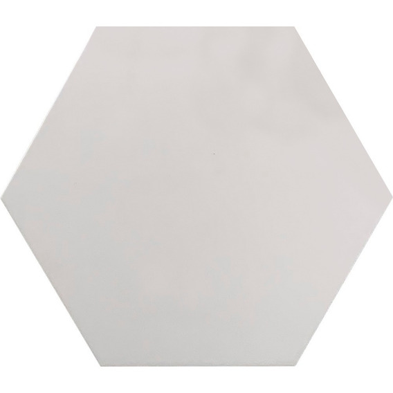 Porcelanato Hexagonal Opal Gris 33x28.5