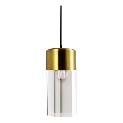 Colgante Cristal Gurion 1 Luz Cromo Moderno Apto Led Cie