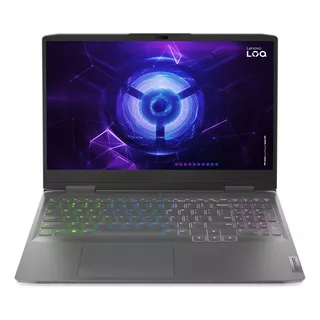 Notebook Lenovo Loq Loq 15irh8 Storm Grey Intel Core I5 12450h  8gb De Ram 512gb Ssd, Nvidia Geforce Rtx 3050 144 Hz 1920x1080px Windows 11 Home