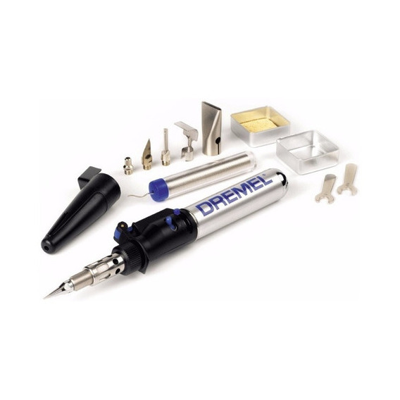 Dremel Versatip Pirograbador Soldador A Gas Con Accesorios