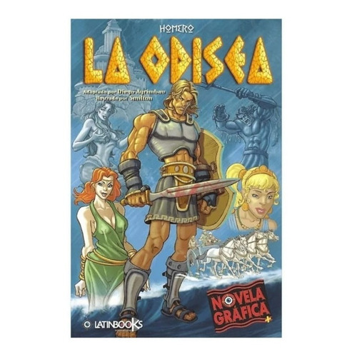 La Odisea, Homero Novela Gráfica Editorial Latinbooks Tapa blanda en Español