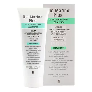  Crema Anticelulitis Para Cuerpo Lagos Cuerpo Nio Marine Plus En Pomo 200g