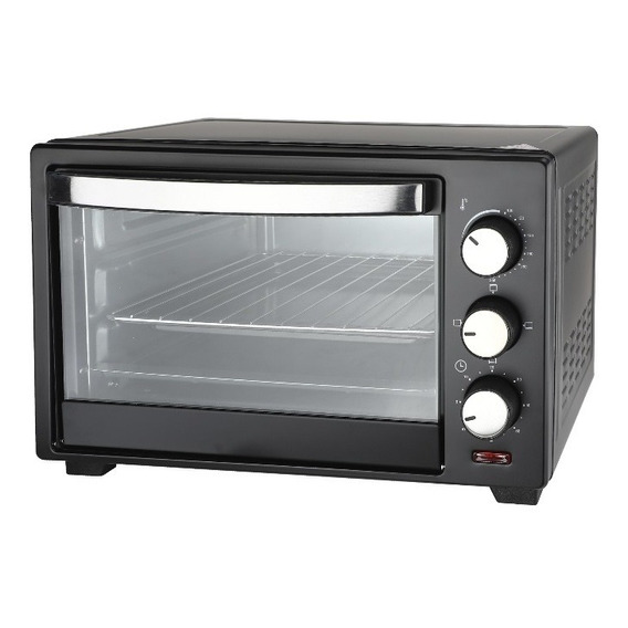 Horno Electrico Decakila 22 Lt 1280w Con Bandeja Color Negro