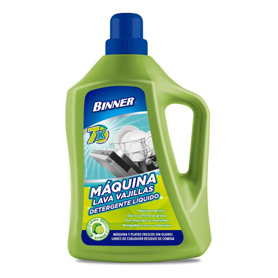 Detergente Líquido Máquina Lavavaji - L A $18995