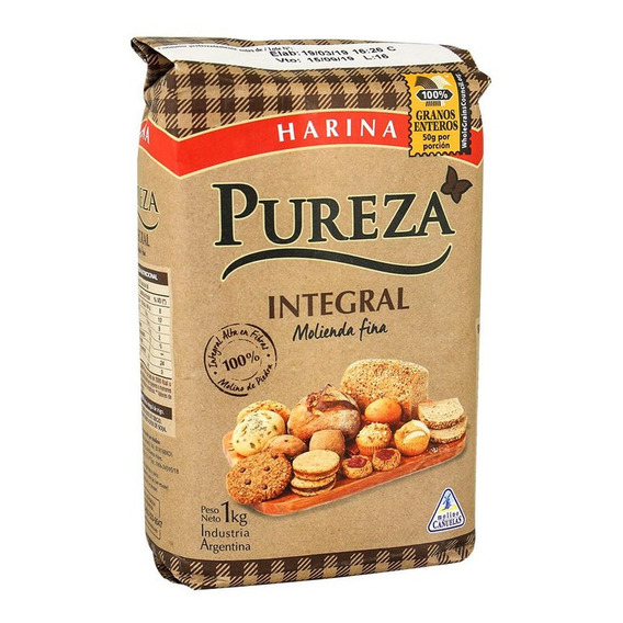 Harina Integral Pureza 1kg