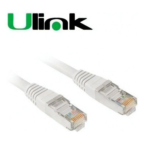 Cable De Red Cat6e (patch Cord) 3mts Gris Ulink