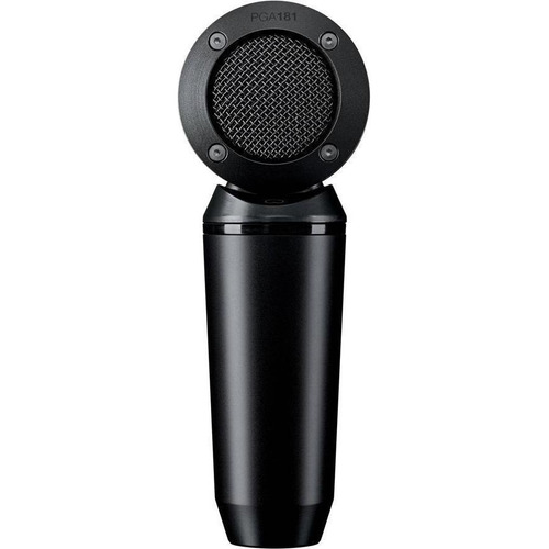 Micrófono Alámbrico Shure Pga181-xlr Para Voz Instrumentos Color Negro