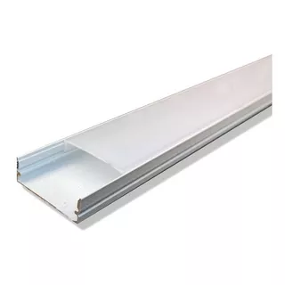  Perfil Sobrepor 30x10mm Aluminio Para Fita Led 2 Metros