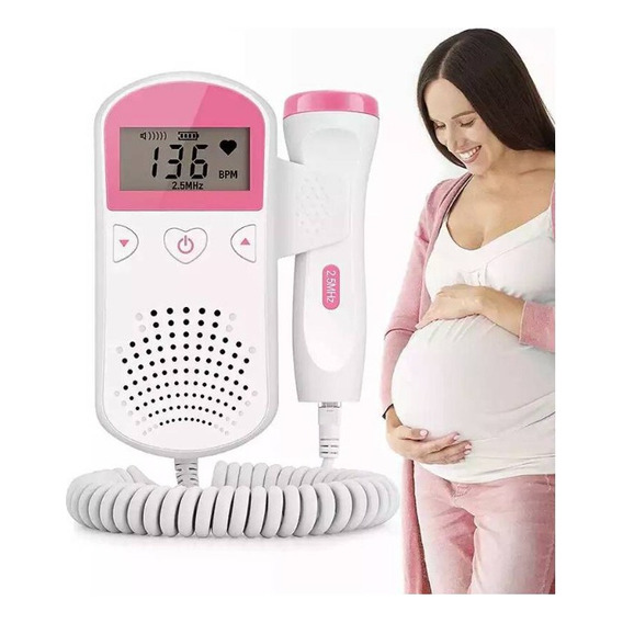 Monitor Cardiaco Doppler Latidos Fetal Embarazo Ultrasonido