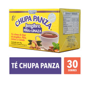 Té Chupa Panza (jengibre, Piña Y Linaza) 30 Sobres De 3g C/u Gn+vida 
