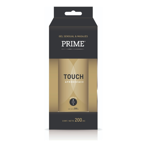 Gel Lubricante Intimo Prime Touch Afrodisíaco X 200ml