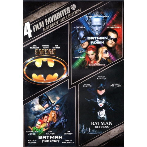 Batman Coleccion De 4 Peliculas  Dvd