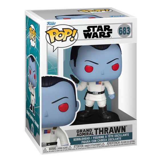 Grand Admiral Thrawn Ahsoka Tano - Star Wars Funko 683