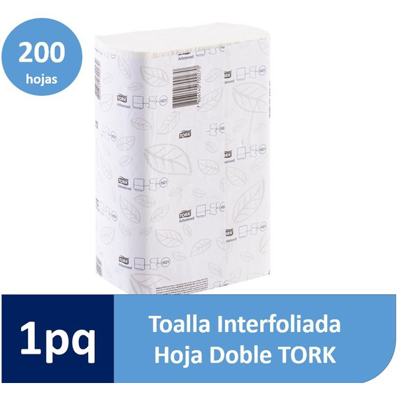 Toalla Interfoliada Tork Xpress® Doble Hoja 1 Paq. X 200hj