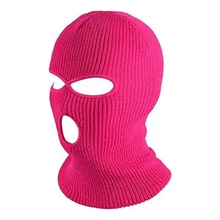 Balaclava Full - Pasamontañas Táctico Colores Neon Unisex Color Rosa Intenso