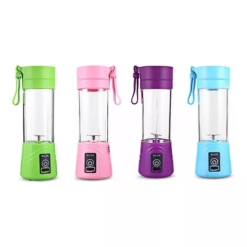 MINI LICUADORA PORTATIL RECARGABLE USB VASO DE 380ML JUGUER HM-03