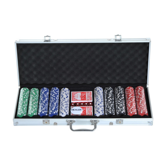 Set Poker Profesional 500 Fichas 11,5gr + Maleta Aluminio