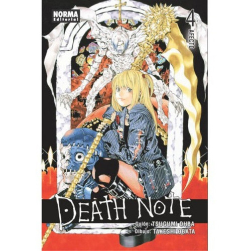 Death Note No. 4: Death Note No. 4, De Tsugumi Ohba. Serie Death Note Editorial Norma Comics, Tapa Blanda, Edición 1 En Español, 2014