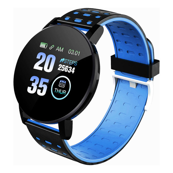 Reloj Inteligente Deportivo Smartwatch Bluetooth Color de la malla Azul