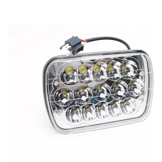 Ópticas 15 Led 45w H4 Alta/baja Faro 7¨ Universal X Juego