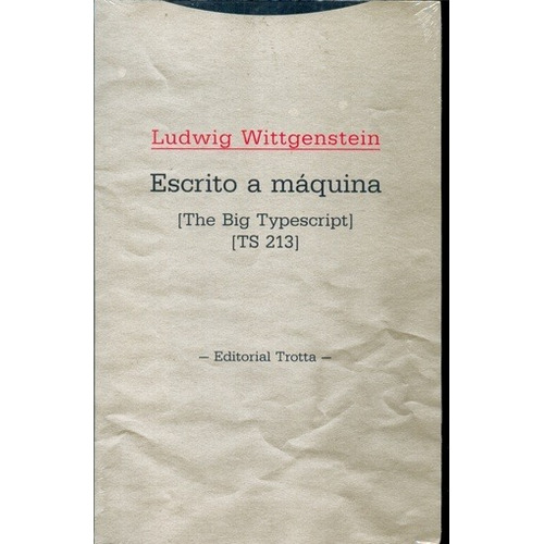 Escrito A Maquina - Ludwig Wittgenstein