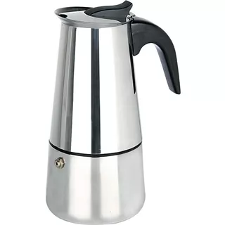 Cafeteira Italiana 12 Xícaras Aço Inox 600ml Café Cor Prateado