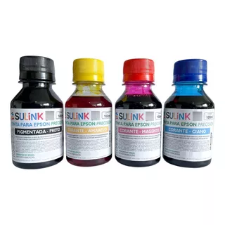 Kit 400ml Tinta Sulink Para Epson L4260 | 100ml Cada Cor