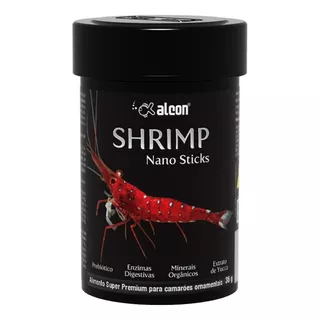 Ração Alcon Super Premium P/ Camarões Shrimp Nano Sticks 36g