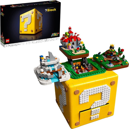 Lego® Ref: 71395 Bloque Interrogación De Super Mario 64 Orig