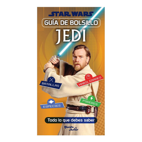 Star Wars. Guía De Bolsillo Jedi, De Lucasfilm Ltd. Editorial Planeta Junior, Tapa Blanda En Español, 2023