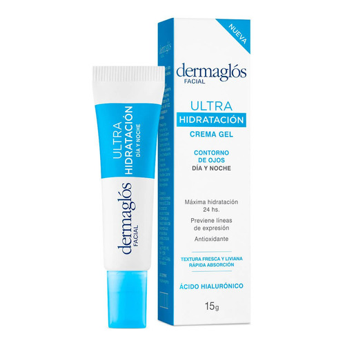 Dermaglos Crema Gel  Contorno De Ojos Ultra Hidrat X 15gr