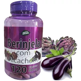 Beringela Com Alcachofra 500mg C/120capsulas