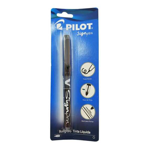 Boligrafo Pilot Sign Pen Negro Blister X Unidad