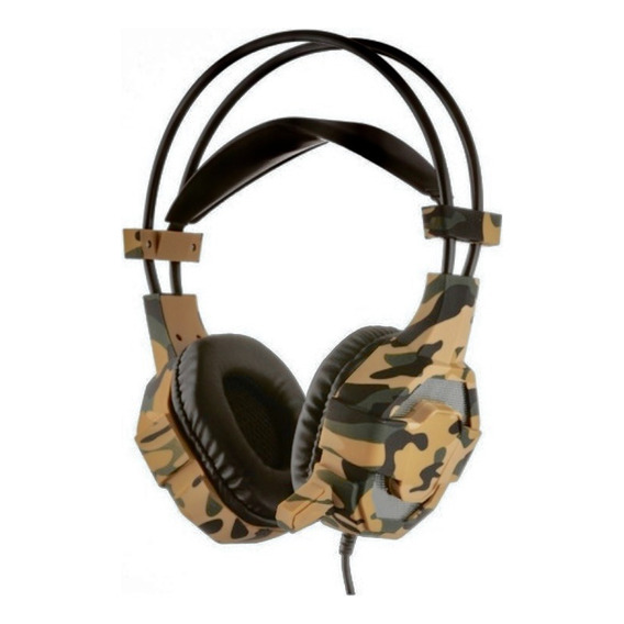 Auricualres Gamer Pc Camuflados Con Mic