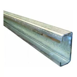 Perfil C De Chapa Galvanizado 80 X 50 X 15 X 2 Mm X 6mts