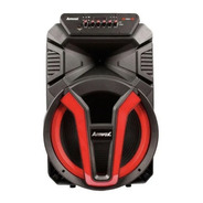 Alto-falante Amvox Aca 780 Vulcano Portátil Com Bluetooth Preto 110v/220v 