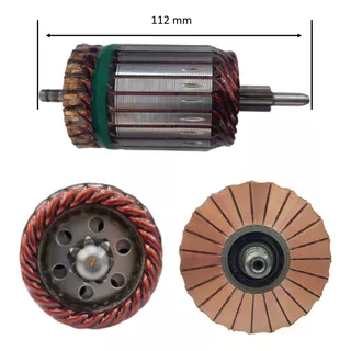 Inducido Arranque Renault Peugeot 7dte L=11.2cm S/valeo