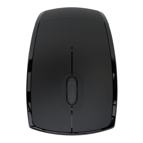 Mouse Inalámbrico Curvo Plegable Klip Xtreme Kmw-375 Color Negro