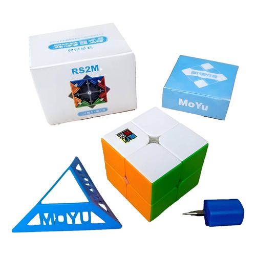 Cubo Rubik Magnético 2x2 Moyu Rs2 M Speedcube Rs2m