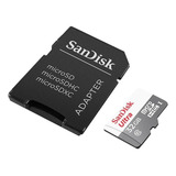 Cartão De Memória Sandisk Sdsqunb-032g-gn3ma  Ultra Com Adaptador Sd 32gb