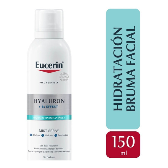 Eucerin Hyaluron Mist Spray X 150 Ml Momento de aplicación Día/Noche Tipo de piel Sensible