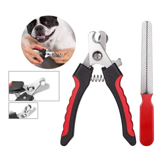 Corta Uñas Para Perro O Gato Mascota Chico Grande Kit + Lima